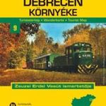 Debrecen környéke turistatérkép fotó