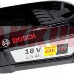 Erős eredeti Bosch akku Power4All System 18V 2500mAh fotó