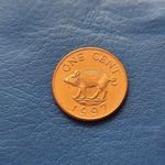 BERMUDA-SZIGETEK ONE CENT / 1 CENT 1997 DISZNÓ! UNC! II.ERZSÉBET KORONÁS! fotó