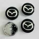 Új 4db Mazda 60mm felni kupak alufelni közép felniközép felnikupak embléma fotó