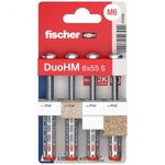 Fischer DuoHM 6x55 S PH TX Üreges tipli 55 mm 572916 4 db fotó