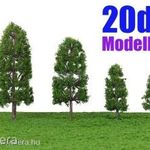 20db Modell Fa - Dioráma Kiegészítő 5-10cm / TT H0 fotó