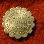 Francia, Marseille alu 5 centimes 1921 fotó