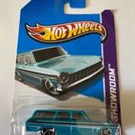 - '64 Chevy Nova Station Wagon - Hot Wheels - 2013 - új dobozos - 1: 64 USA autó modell fotó