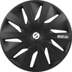 SPARCO dísztárcsa LAZIO 13", fekete - 4 db fotó