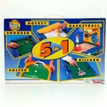 * 5in1 * NAGY JÁTÉK KÉSZLET * BILIÁRD * CSOCSÓ * HOKI * KOSÁRLABDA * SNOOKER * SIMBA TOYS * RETRO * fotó