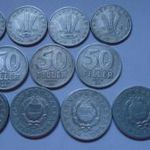 11 Darab Nagyon Szép 10 - 20 - 50 fillér 1 forint 1967 - 1968 - 1969 egyben eladó fotó