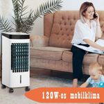 120W Air Cooler mobilklíma / léghűtő készülék görgőkkel (JDAC67R) fotó