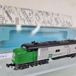 A450E N 1: 160 Atlas 4074 Burlington Northern 9920 USA vasútmodell dízelmozdony fotó