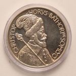 MÉE Debrecen 1988 - Báthory Kristóf - Erdélyi fejedelmek ezüstérem Ag(.800) 36g fotó