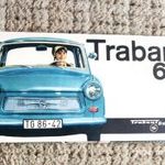 Trabant 601 régi prospektus reklám kiadvány RITKA!! 60-as évek!!! fotó