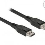 DeLock Active DisplayPort Cable 8K 60Hz 10m Black 85502 Kiegészítő, Kellék Kábel fotó