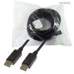 Logilink DisplayPort 1.2 connection cable 4K 2K/60Hz 10m Black CV0077 fotó