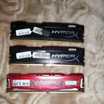 3 db ddr4-es memória eladó, . 2x hyperx és egy ballistic . 12 gb összesen , 3x 4 gb . Garanciával fotó