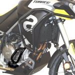 Bukócső HEED - Aprilia Tuareg 660 - Alsó, fekete fotó