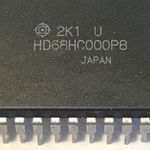 Hitachi HD68HC000P8 IC - 68000 CPU fotó