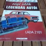 LADA 2101 1200 "Régi idők legendás autói" 94 szám DeAgostini 1: 43 ÚJSÁGGAL!!! BONTATLAN!!! fotó