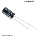 220uf 25V elektrolit kondenzátor rm3, 5 fotó