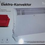 ÚJ Elektromos konvektor fűtőtest hősugárzó 2000W FEHÉR 3 fokozatú teljesítmény időzítővel ventilátor fotó