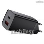 BASEUS GaN2 hálózati töltő USB / Type C aljzattal - QC 3.0, PD3.0 gyorstöltés támogatás, max 65W, ... fotó