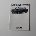 Lada Zsiguli katalógus 2107 A4 méret 12oldal fotó