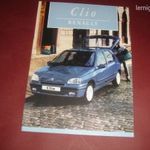 RENAULT CLIO PROSPEKTUS KATALÓGUS fotó