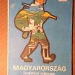 Magyarország (térkép Tájak Korok Múzeumok) 1987 fotó