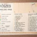 Kőszeg (térkép) 1962 (kiadó: Vas Megyei Tanács Idegenforgalmi Hivatala) fotó