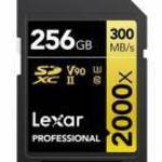 Lexar LSD2000256G-BNNNG 256 GB SDXC Class 10 memóriakártya fotó