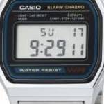 CASIO A-158WA-1CR Unisex karóra fotó