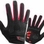 Bicycle full finger gloves Rockbros S169-1BR size L (red-balck) fotó