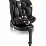 Lionelo Navy I-Size 360° forgatható ISOFIX gyermekülés (40-150cm) - Black Pink fotó