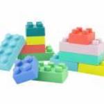 Infantino Super Soft 1st Building Blocks készségfejlesztő építő fotó