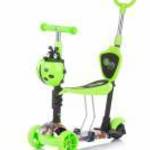 Chipolino Kiddy Evo roller tolókarral - Green Graffiti fotó