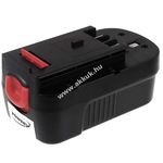 Helyettesítő akku Black and Decker ütvefúrócsavarozó HP188F2K 2000mAh fotó