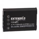 Helyettesítő EXTENSILO akku Sony típus NP-BX1 1100mAh fotó