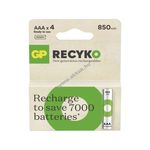 GP ReCyko Ni-MH akku HR03 (AAA) 850mAh 4db/csomag fotó