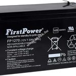 FirstPower ólom zselés akku szünetmenteshez APC Smart-UPS SC420 12V 7Ah fotó