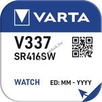 Varta gombelem, óraelem V337/SR416SW - Kiárusítás! fotó