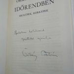 Örkény István: Időrendben. Arcképek, korképek [1973] DEDIKÁLT fotó