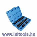 Torx bit dugókulcs és E-torx dugókulcs készlet 25 részes fotó