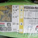 Új 3/4\ quot -os Cseke Weekend Master neonzöld kertilocsolótömlő fotó