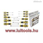 Csavarhúzó készlet T-profil (Torx) furattal T6-T40 11 darabos fotó