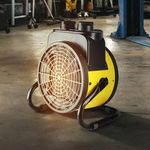 Elektromos hősugárzó 2000W ventilátoros fűtőtest fotó