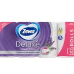 3 x 16 tekercs Zewa Deluxe levendula 3 rétegű toalettpapír fotó