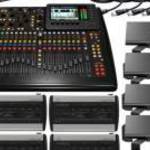 Behringer X32 compact bundle with 4x Powerplay P16 monitor systems fotó