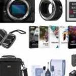 Nikon Z6 FX-Format Mirrorless Camera Body with PC Accessory Bundle fotó