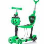 Chipolino Kiddy Evo roller tolókarral - Lime fotó