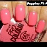 Avon Pro Coluur in 60 -Avon gyorsan száradó körömlakk - Popping Pink rózsaszín ÚJ fotó