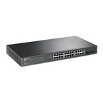 TP-LINK Switch 24x1000Mbps (24xPOE) + 4xGigabit SFP, Menedzselhető, TL-SG2428P (TL-SG2428P) fotó